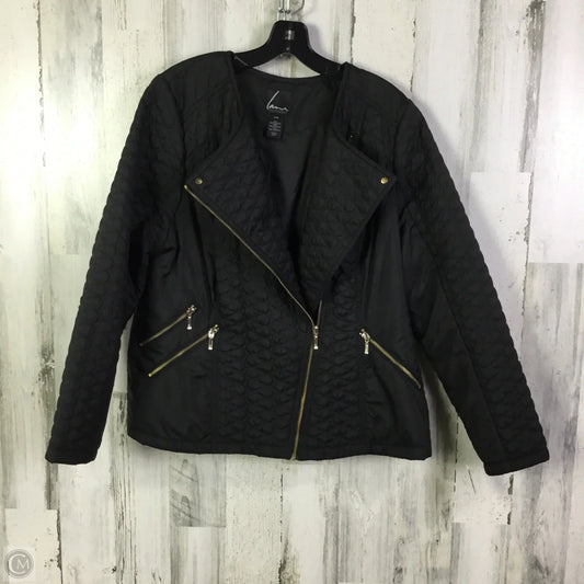 Jacket Puffer & Quilted By Lane Bryant In Black, Size: L