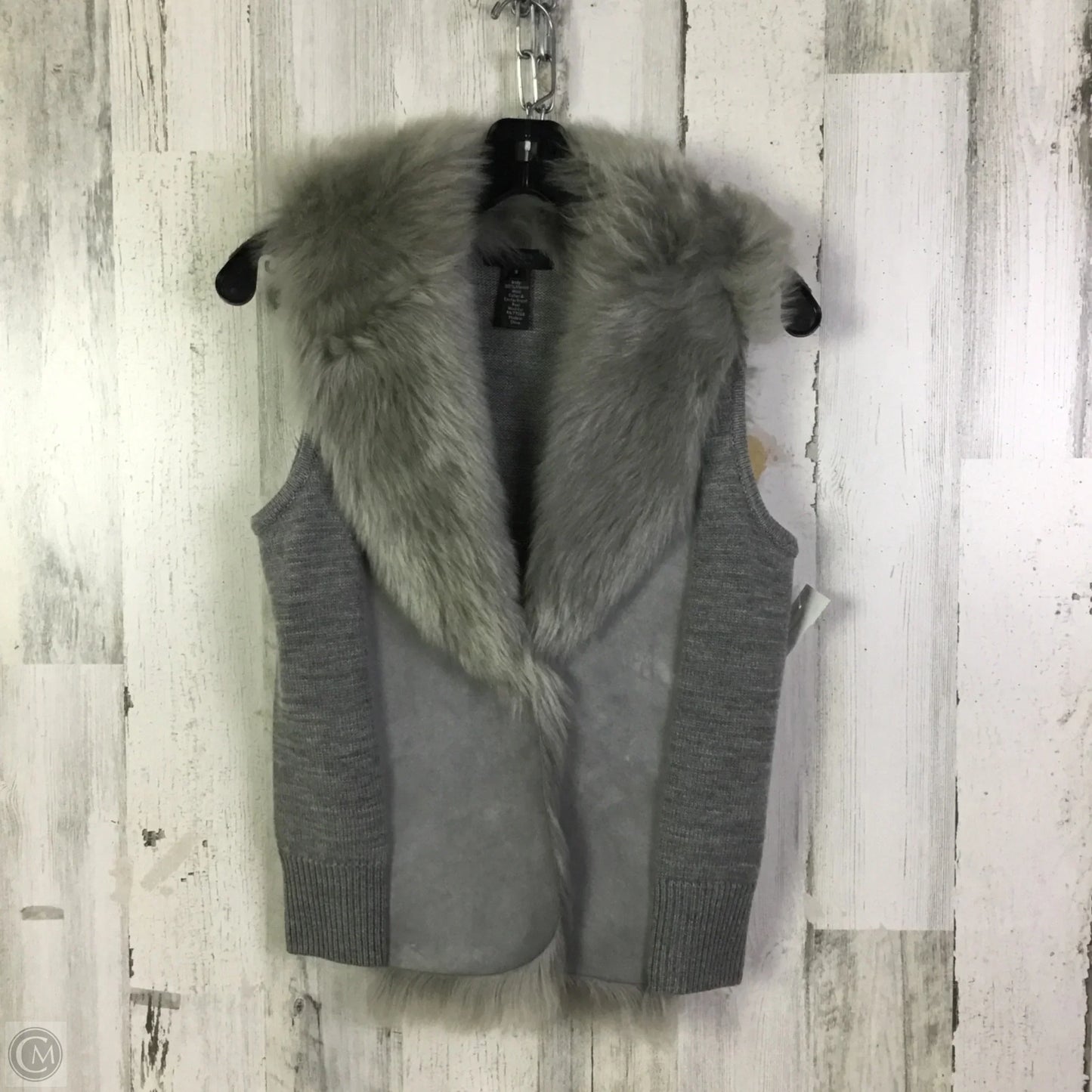 Vest Sweater By J. Crew In Grey, Size: S