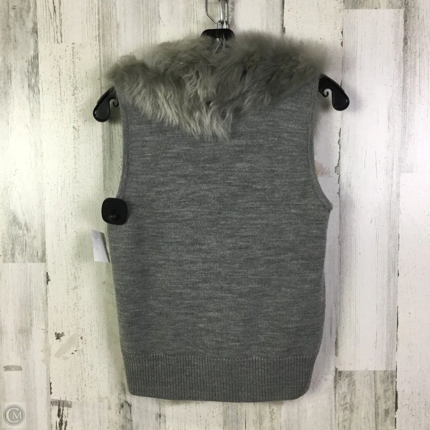 Vest Sweater By J. Crew In Grey, Size: S