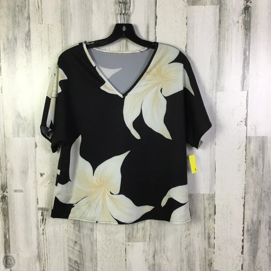 Lounge Set Pants By Shein In Black & Cream, Size: S