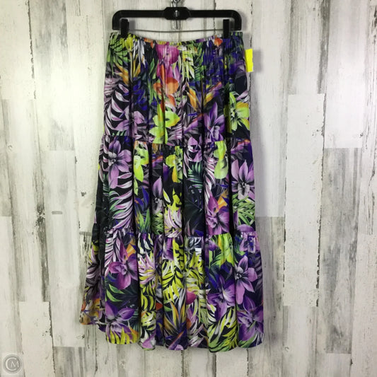 Skirt Maxi By Elie Tahari In Floral Print, Size: 10