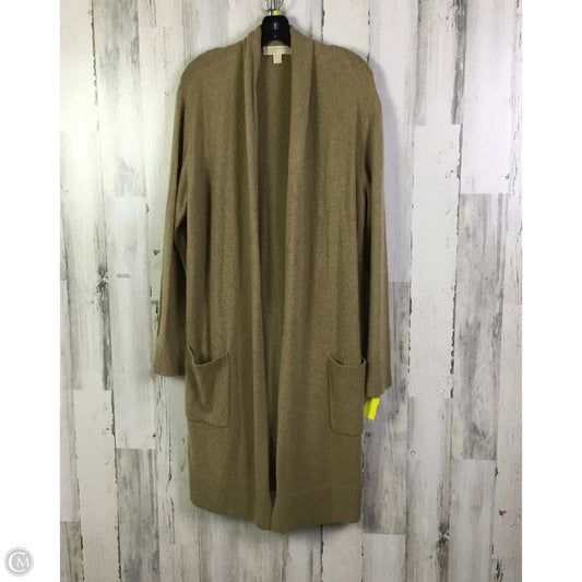 Sweater Cardigan By Michael By Michael Kors In Brown, Size: Xl