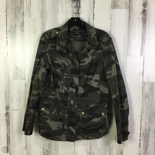 Jacket Utility By Love Tree In Camouflage Print, Size: L