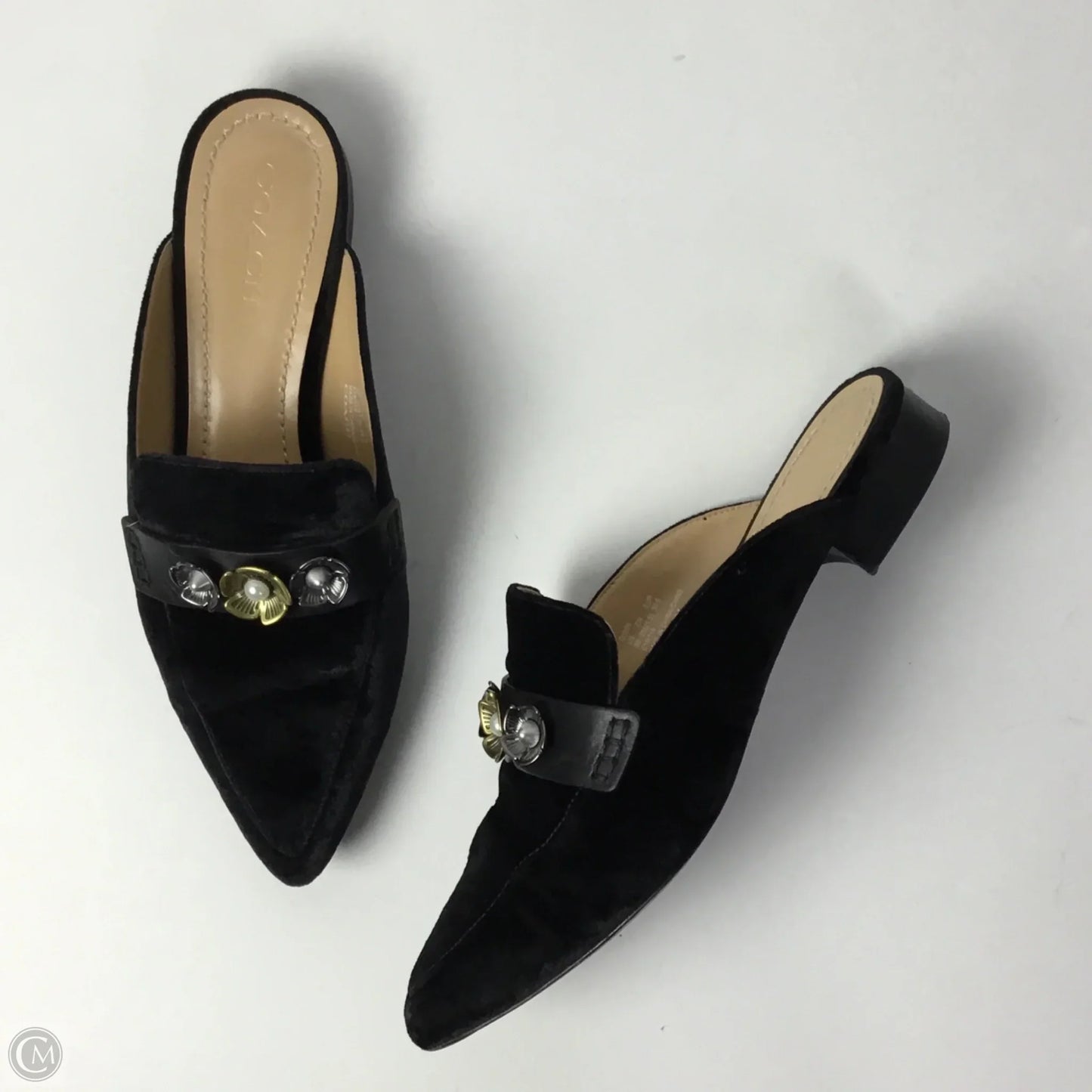 Shoes Designer By Coach In Black, Size: 9