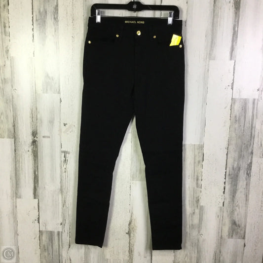 Jeans Skinny By Michael By Michael Kors In Black, Size: 6