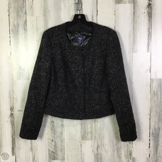 Blazer By Gap In Black & Grey, Size: M