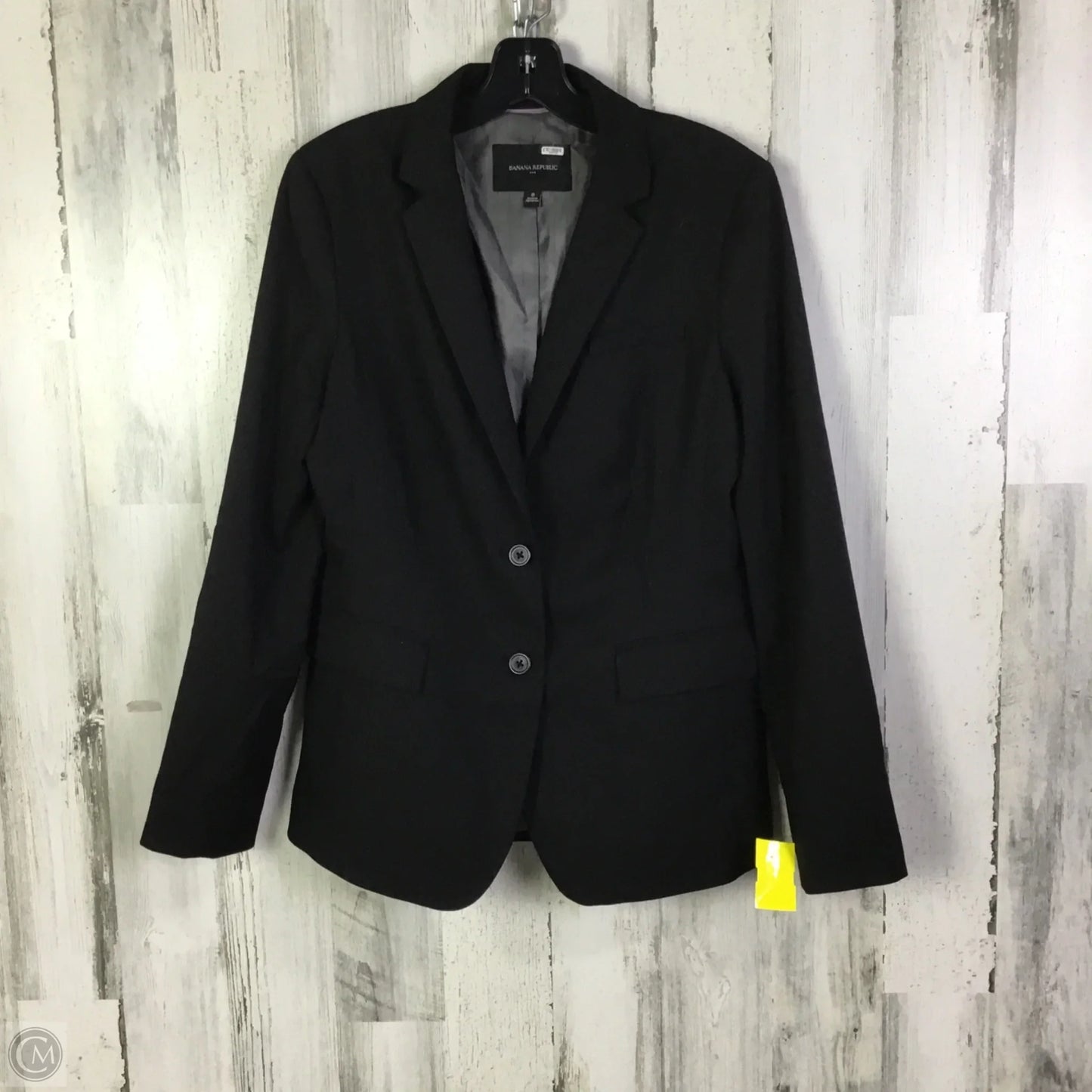 Blazer By Banana Republic In Black, Size: M