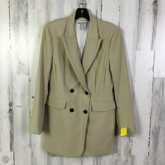 Blazer By H&m In Cream, Size: S