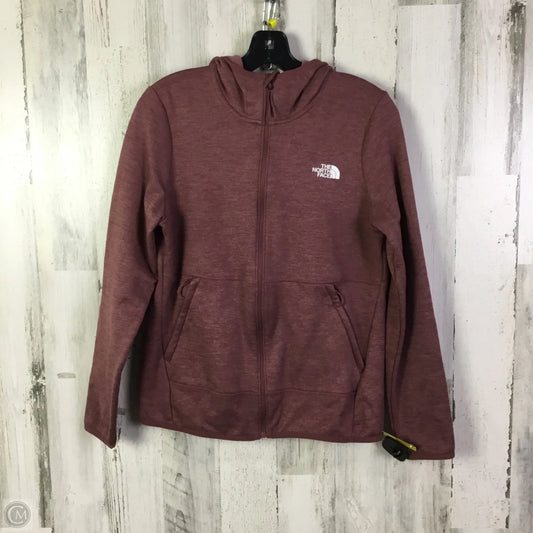 Athletic Jacket By The North Face In Pink, Size: M