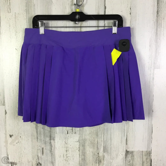 Athletic Skort By Lululemon In Purple, Size: 12