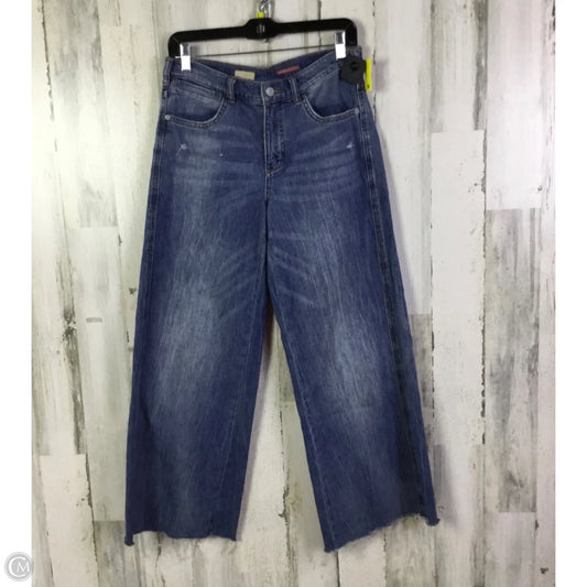 Jeans Wide Leg By Pilcro In Blue Denim, Size: 4