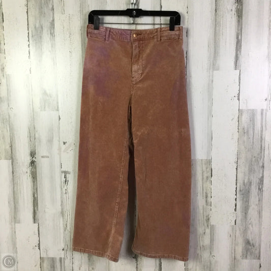 Pants Corduroy By Pilcro In Peach, Size: 6