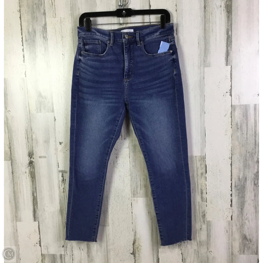 Jeans Skinny By Loft In Blue Denim, Size: 6