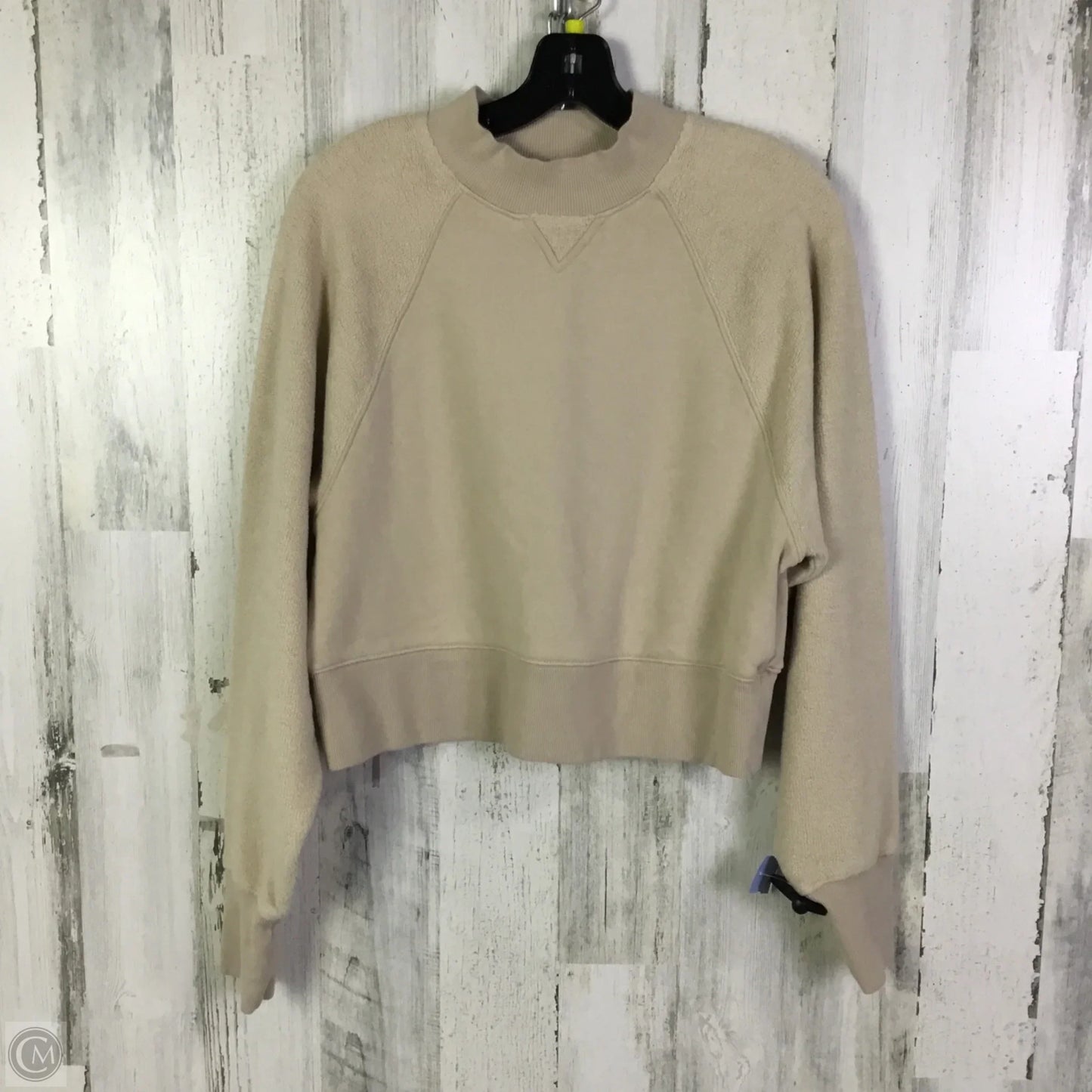 Sweatshirt Designer By Ugg In Taupe, Size: L