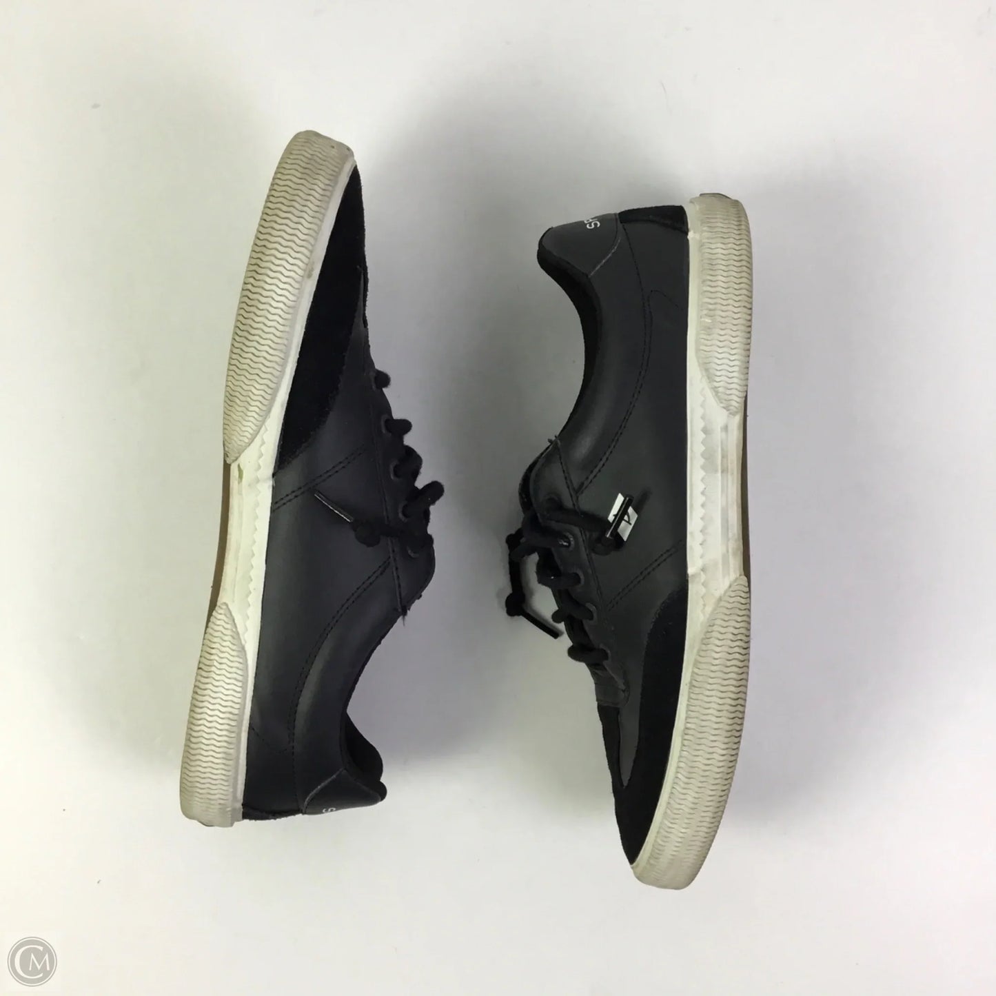 Shoes Sneakers By Sperry In Black, Size: 10