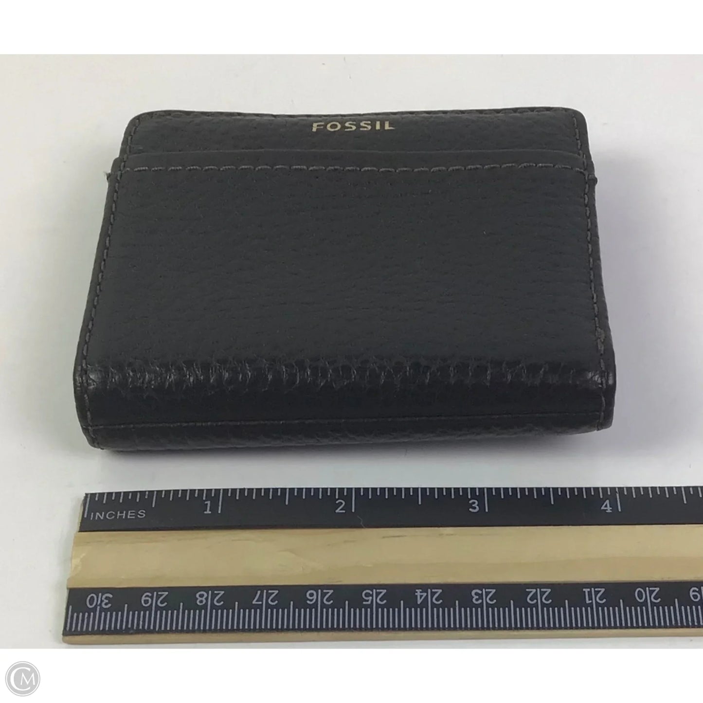 Wallet Leather By Fossil, Size: Small