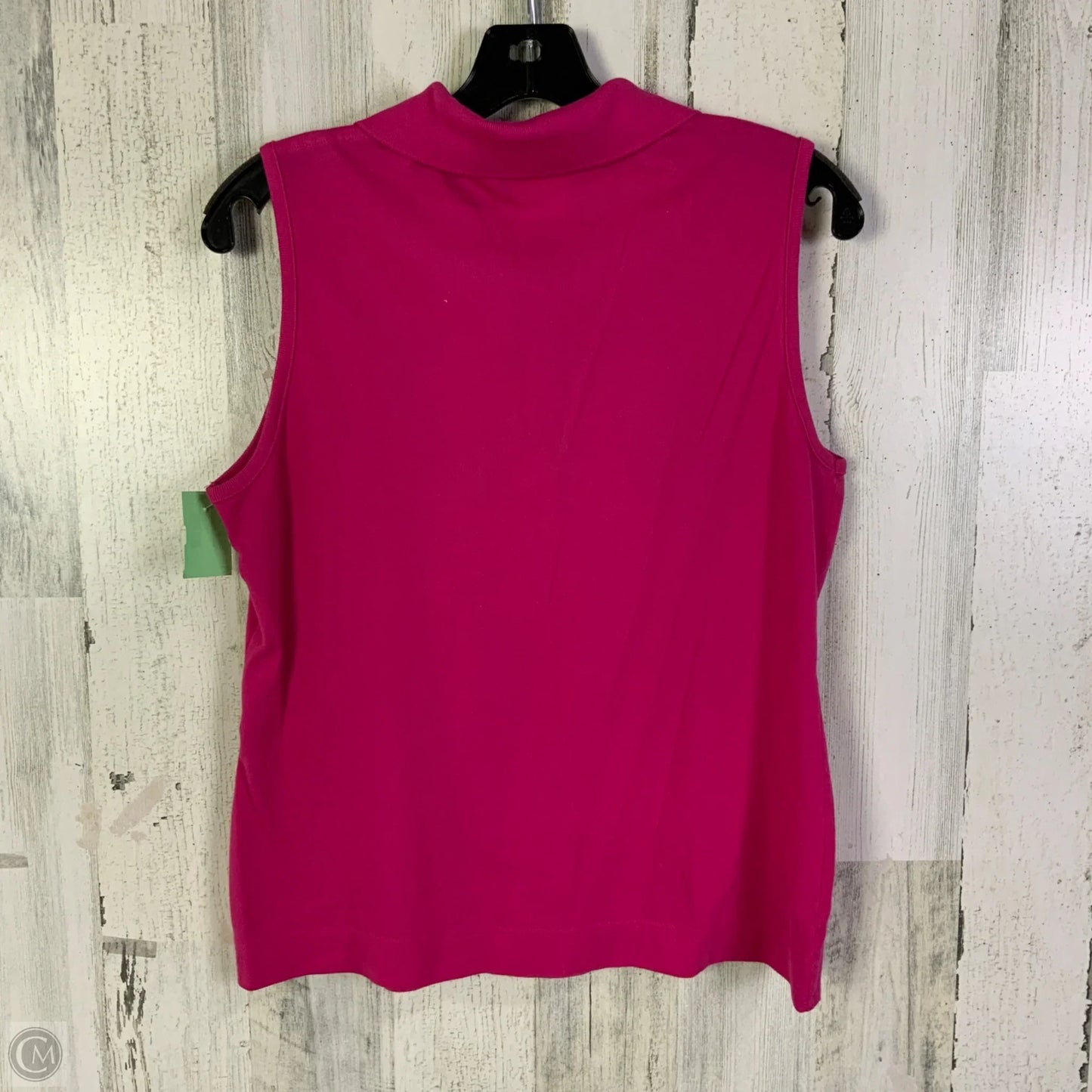 Top Sleeveless By Lacoste In Pink, Size: L