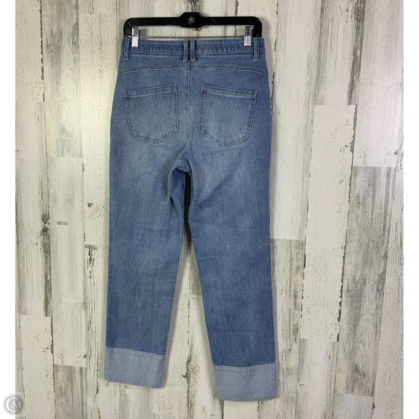Jeans Straight By Wit & Wisdom In Blue Denim, Size: 2