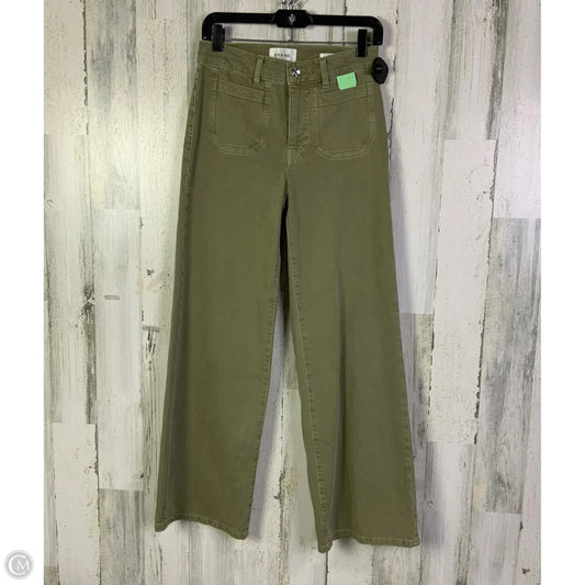 Jeans Straight By Frame In Green, Size: 2