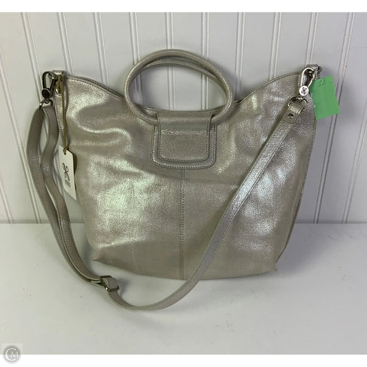 Handbag Leather By Hobo Intl, Size: Medium