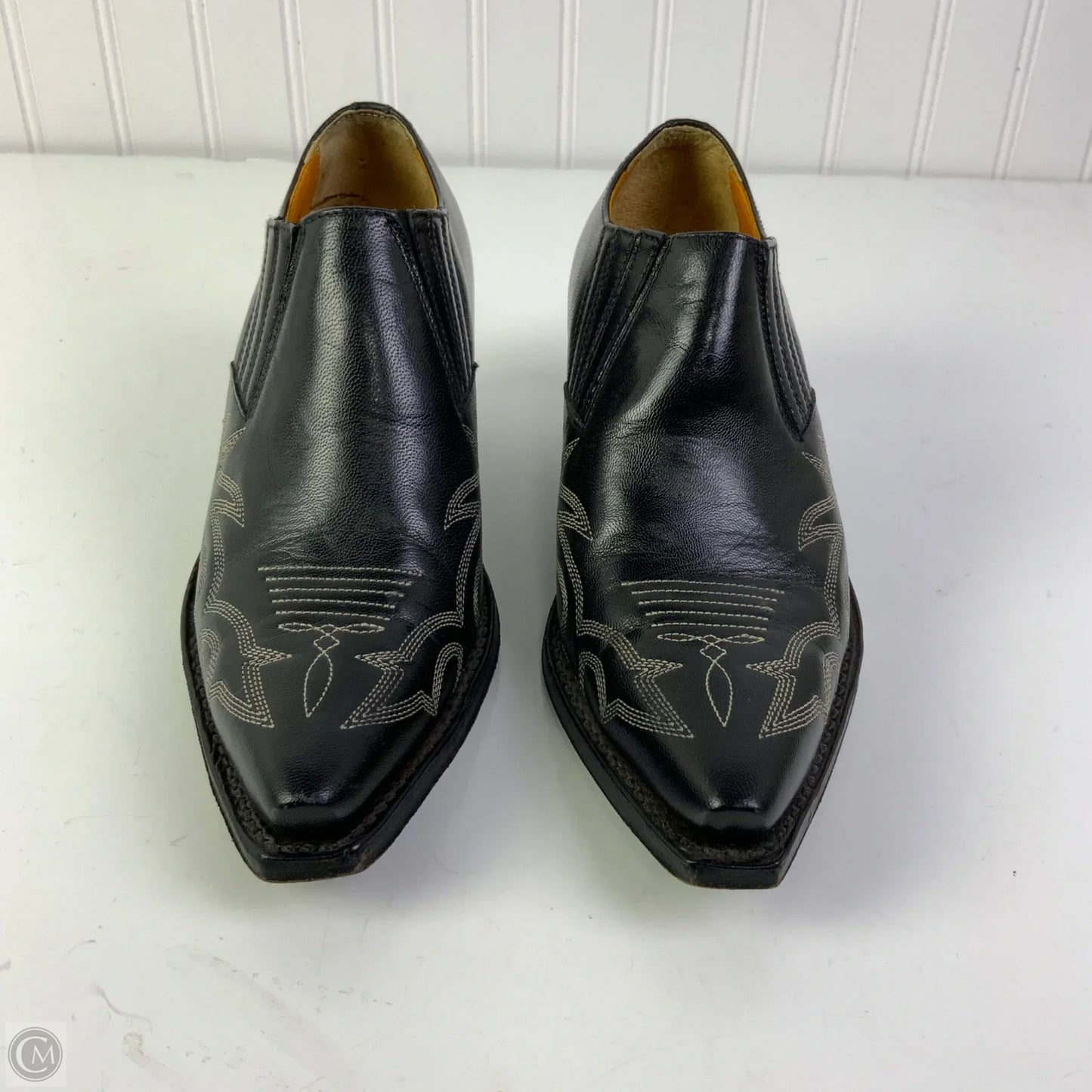 Boots Designer By Frye In Black, Size: 6.5