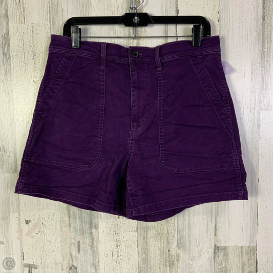 Shorts By Madewell In Purple, Size: 10