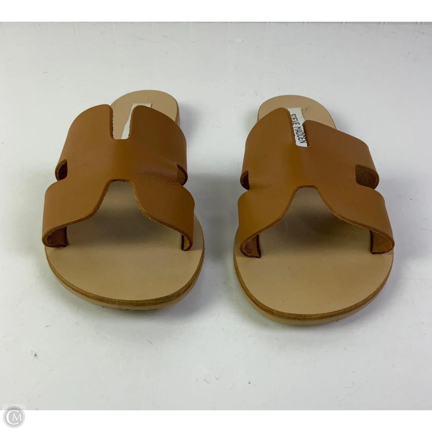 Sandals Flats By Steve Madden In Tan, Size: 8