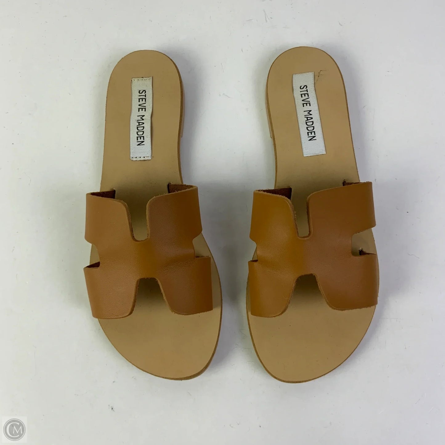 Sandals Flats By Steve Madden In Tan, Size: 8