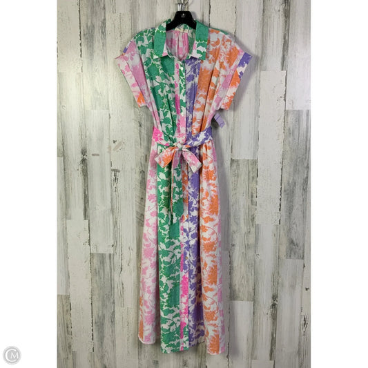 Dress Casual Maxi By Entro In Multi-colored, Size: M