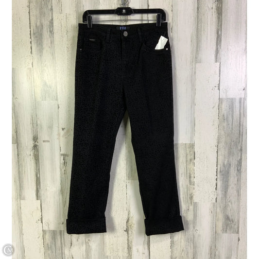 Jeans Straight By French Dressing In Black, Size: 6