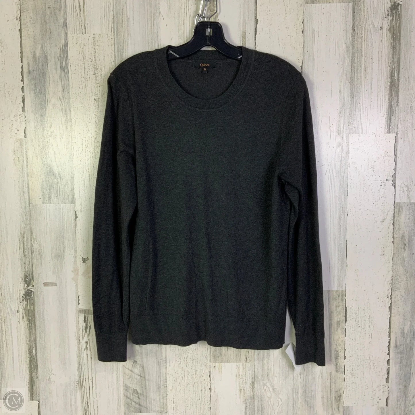Sweater By Quince In Grey, Size: M