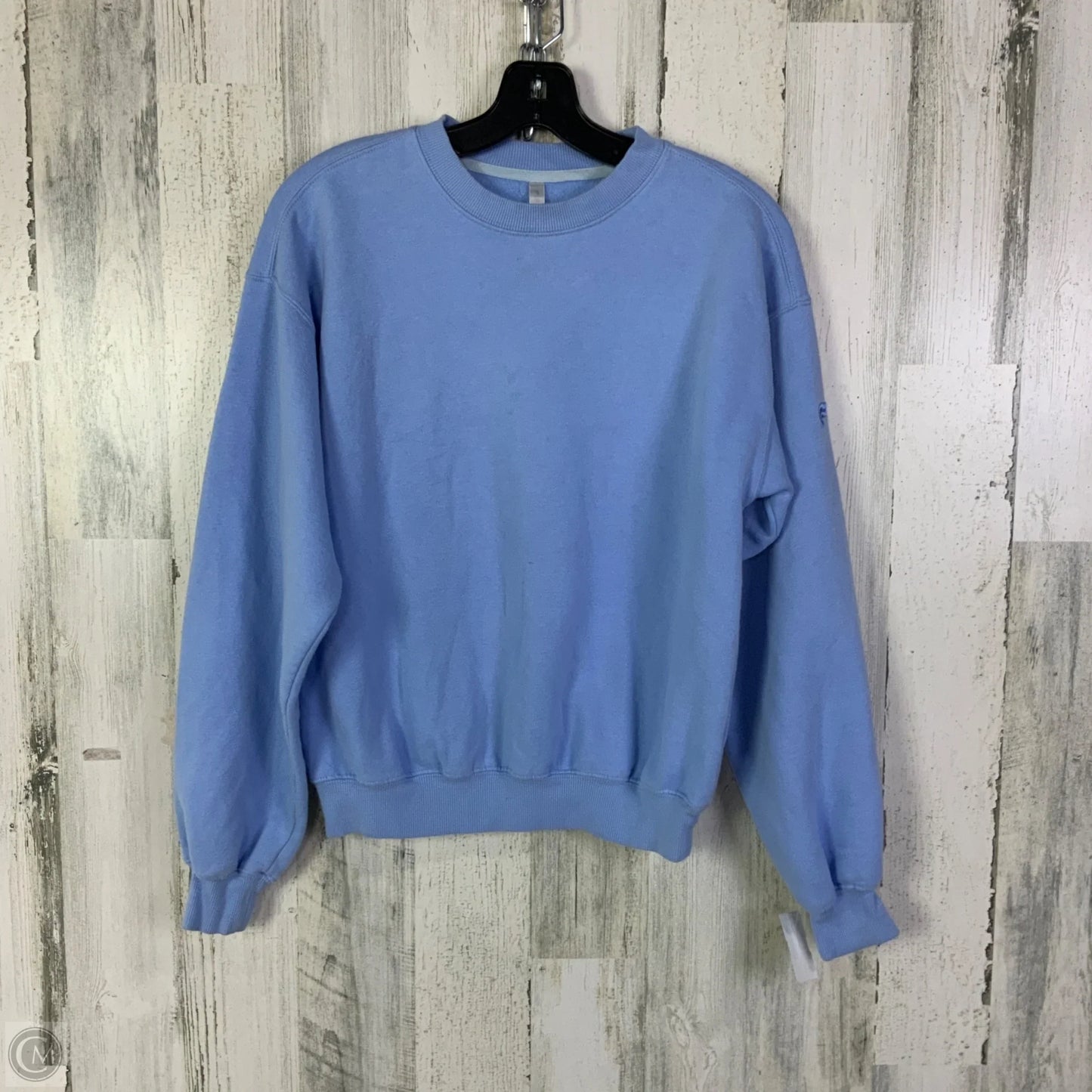 Athletic Sweatshirt Crewneck By Fabletics In Blue, Size: Xs