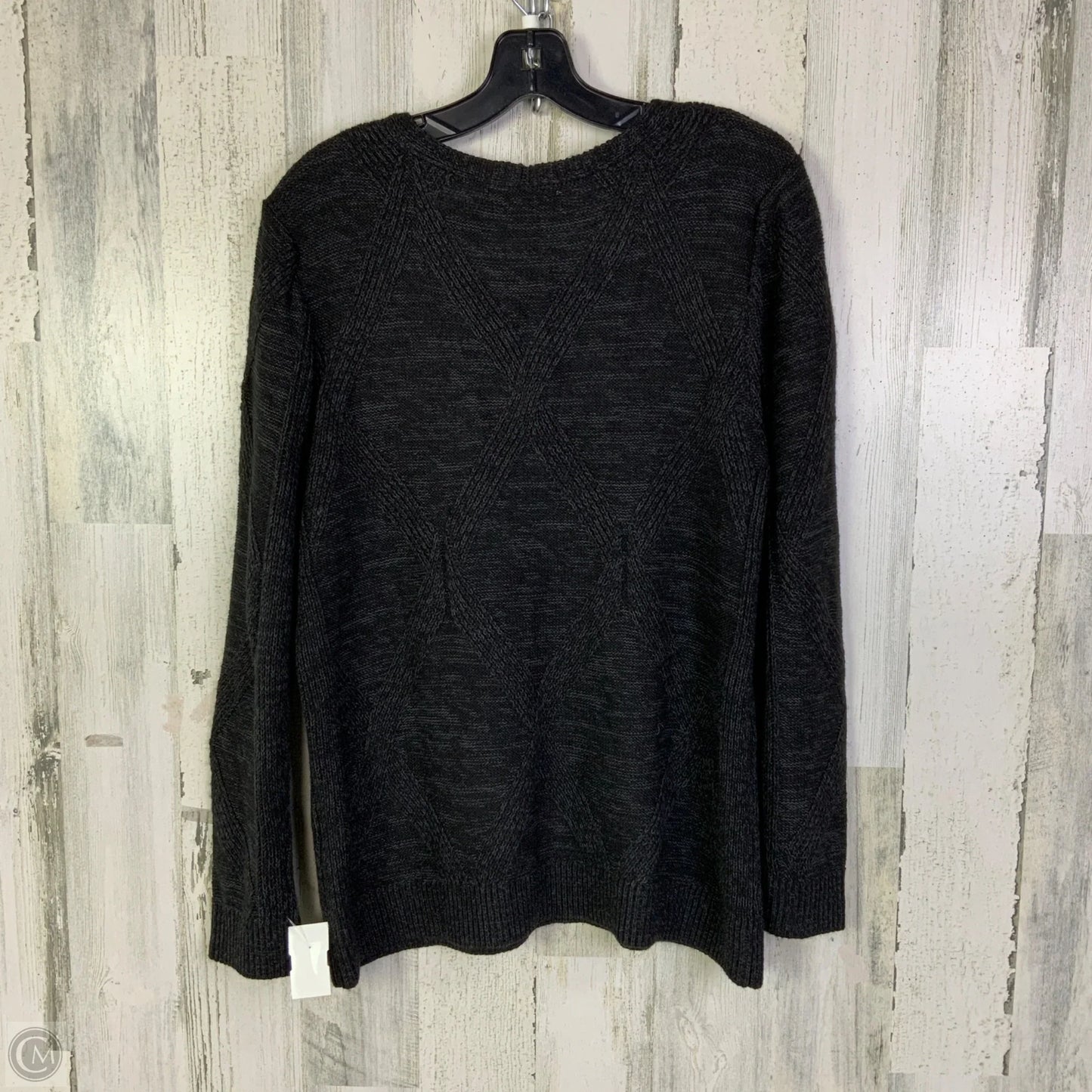 Sweater By Christopher And Banks In Black, Size: L