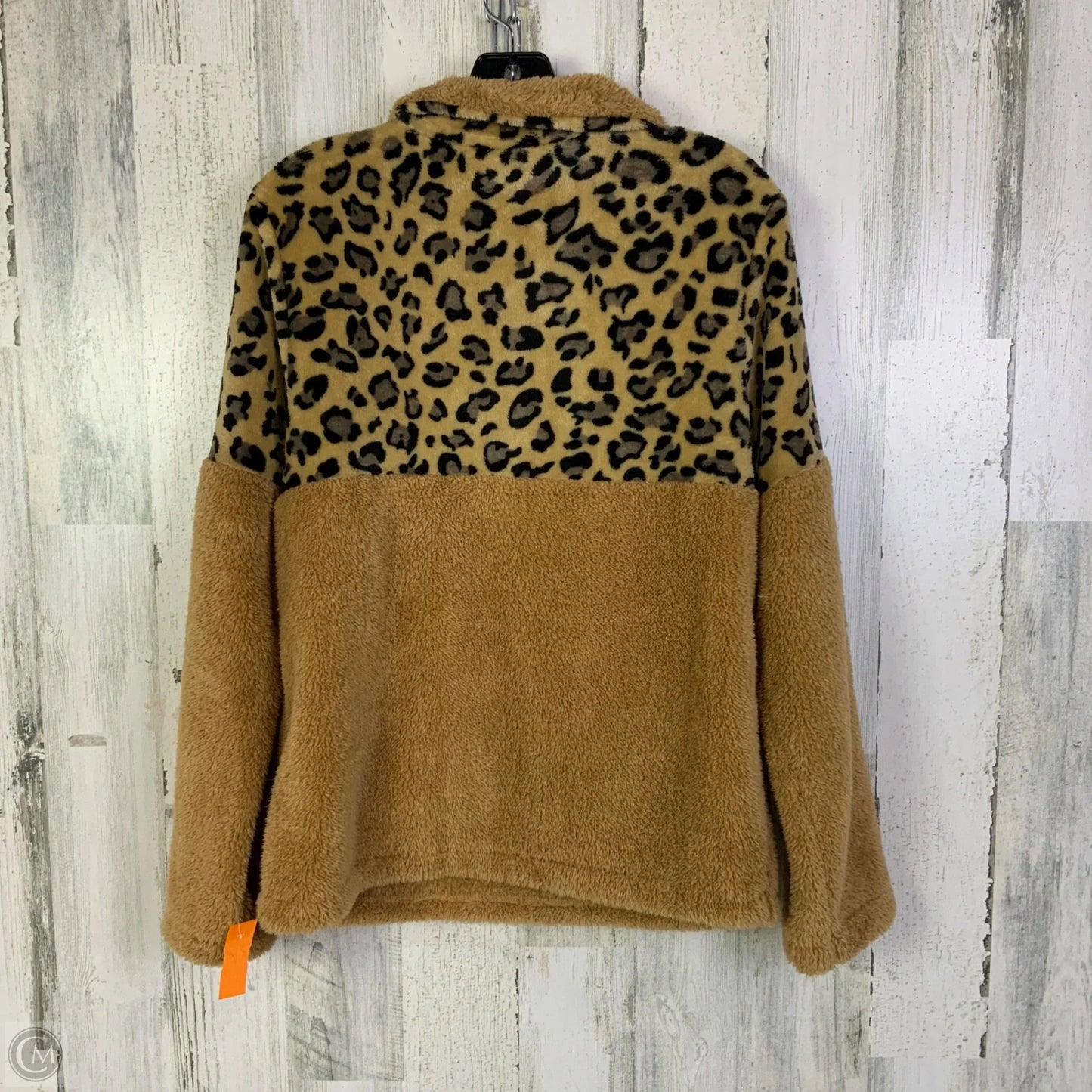 Sweatshirt Collar By Clothes Mentor In Animal Print, Size: M
