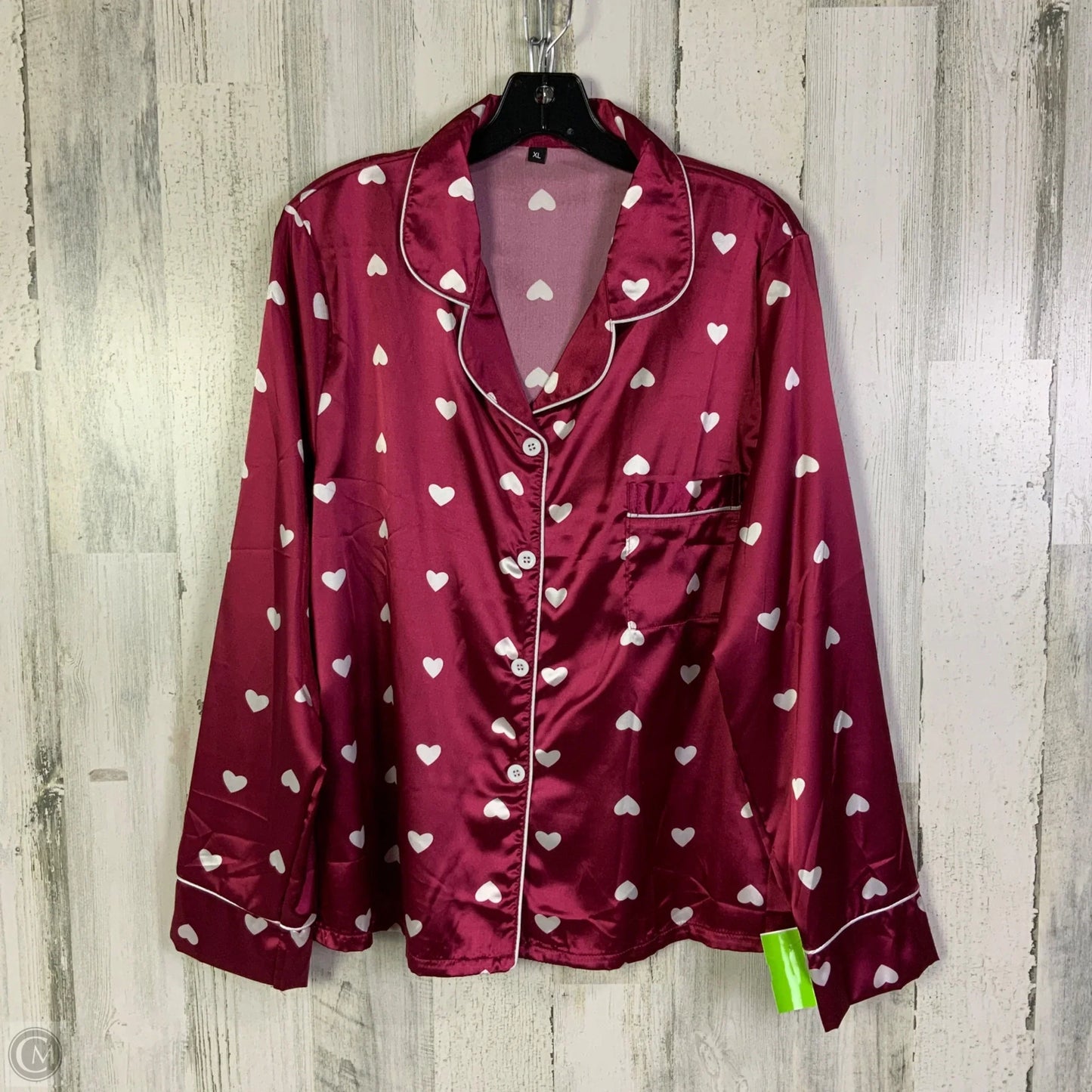 Pajamas 2pc By Cmf In Red, Size: Xl