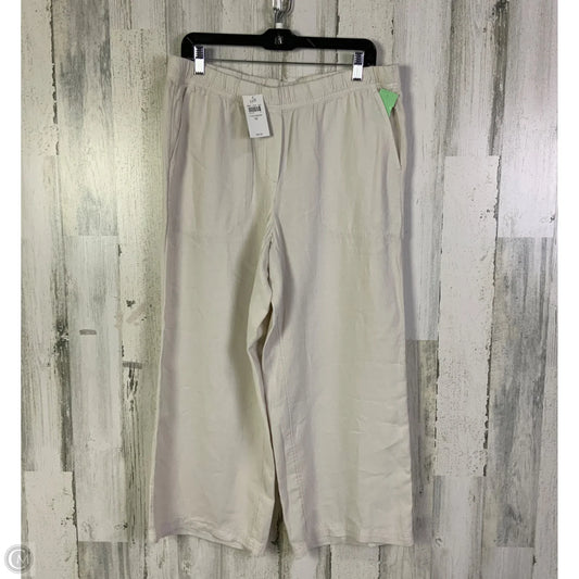 Pants Cropped By J. Jill In Cream, Size: 8