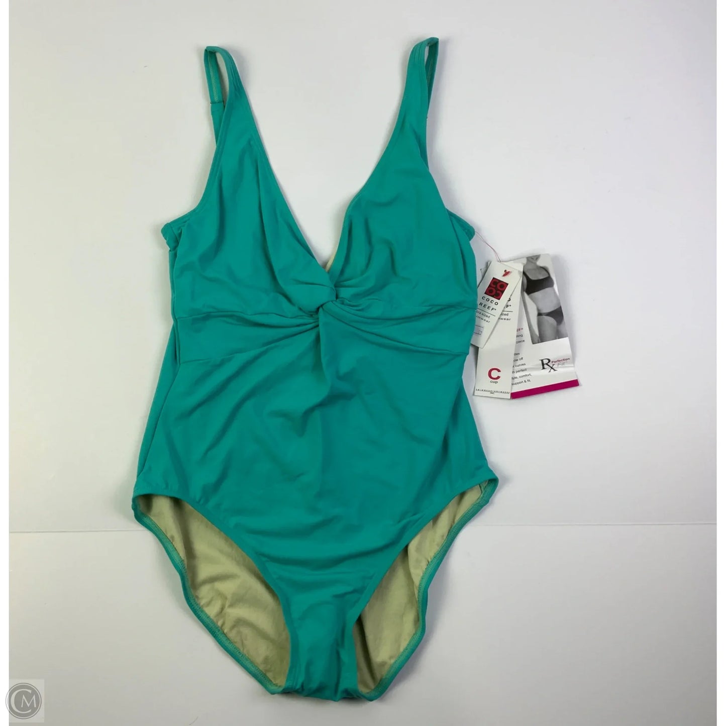Swimsuit By Clothes Mentor In Teal, Size: Xl