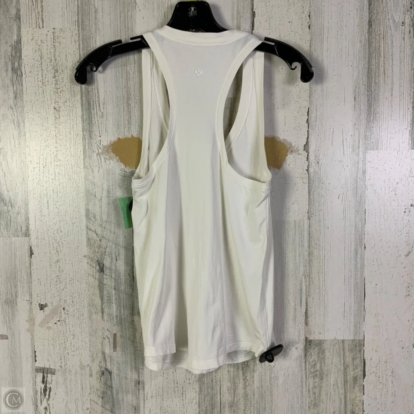 Athletic Tank Top By Lululemon In White, Size: Xs