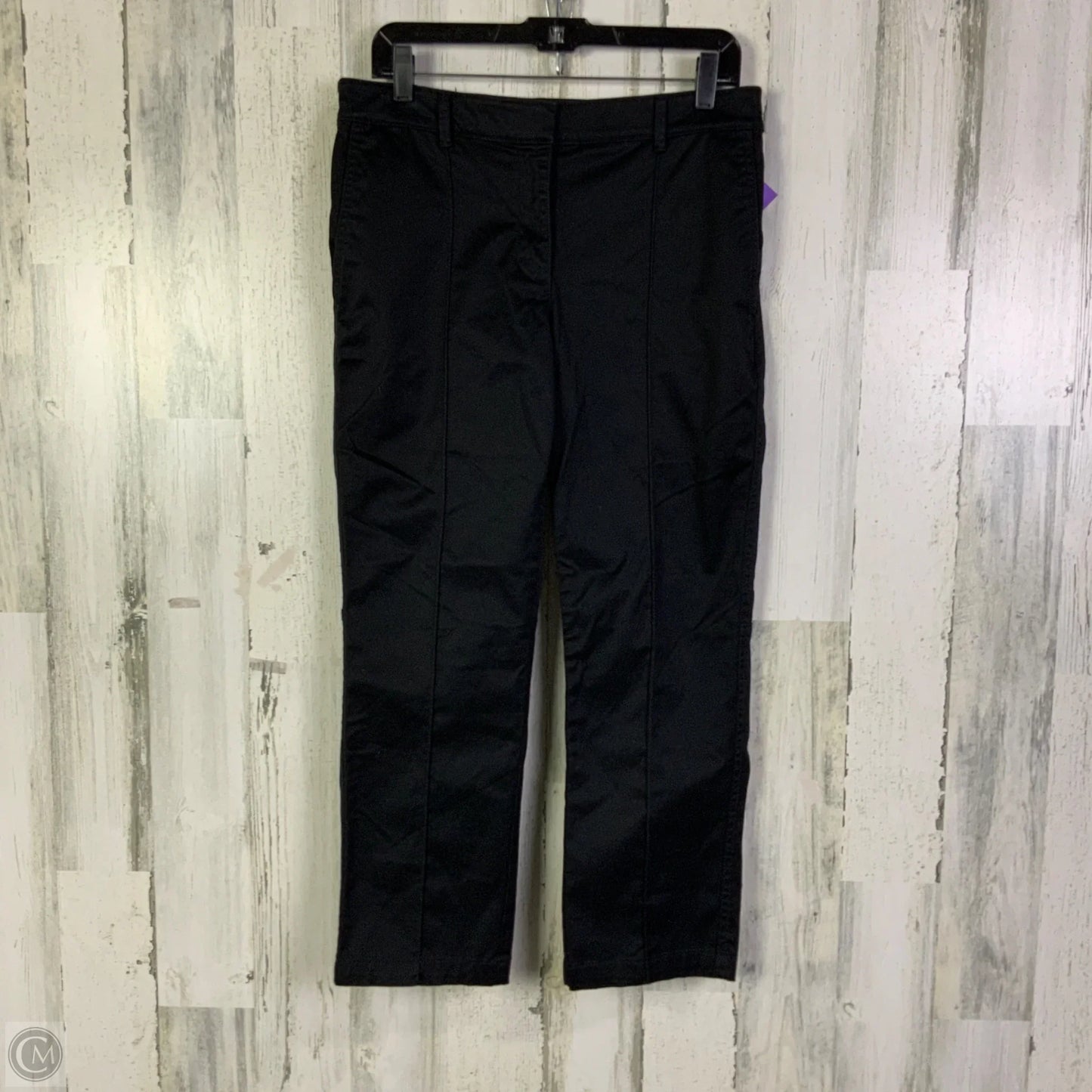 Pants Cropped By Ann Taylor In Black, Size: 6p