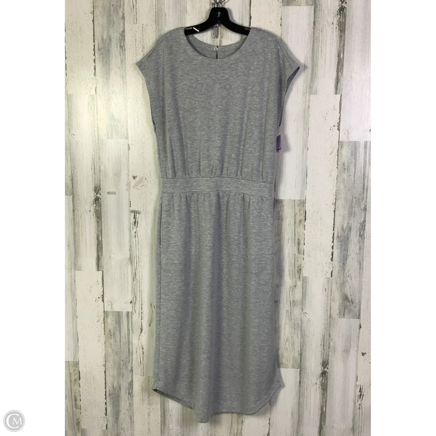 Dress Casual Maxi By Lou And Grey In Grey, Size: L