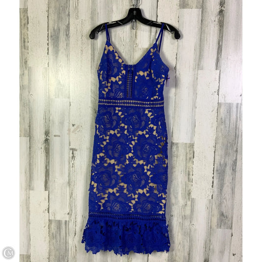 Dress Party Midi By Gianni Bini In Blue, Size: S