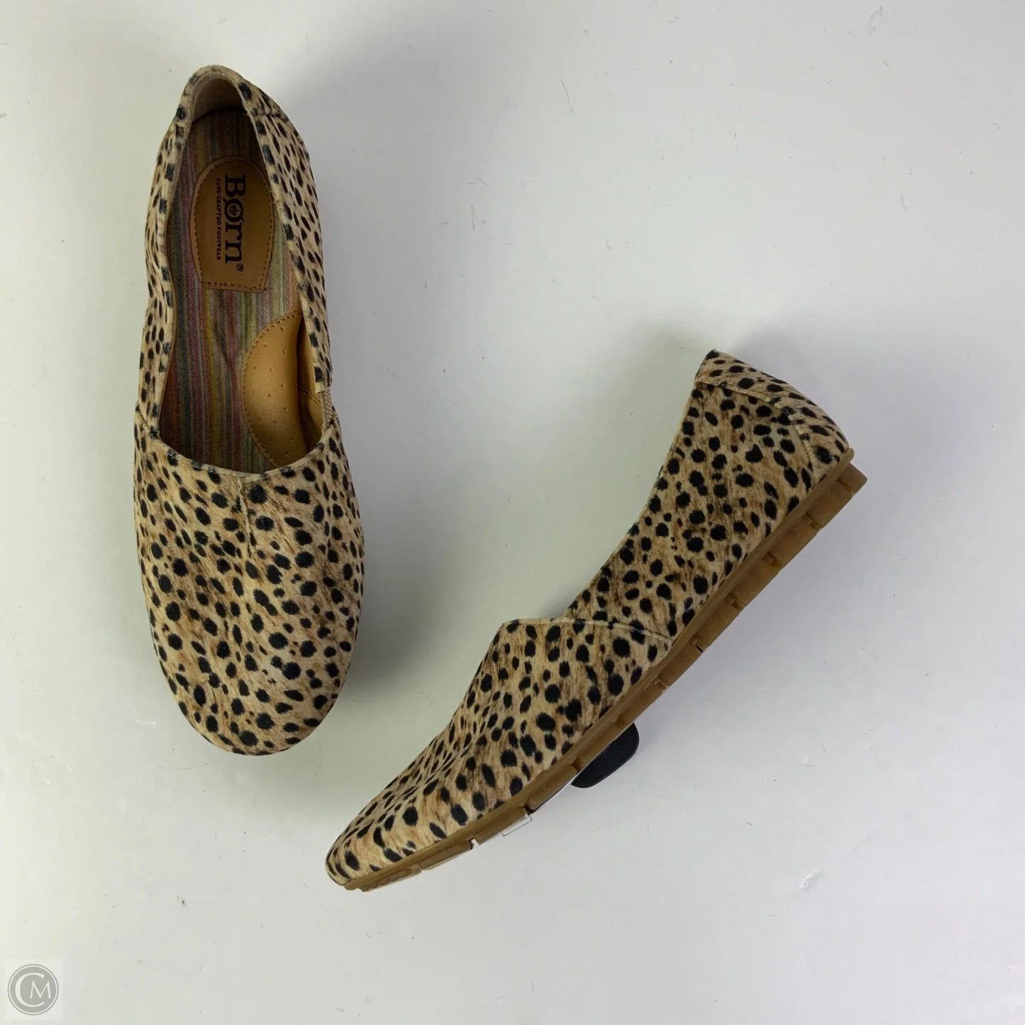 Shoes Flats By Born In Animal Print, Size: 10