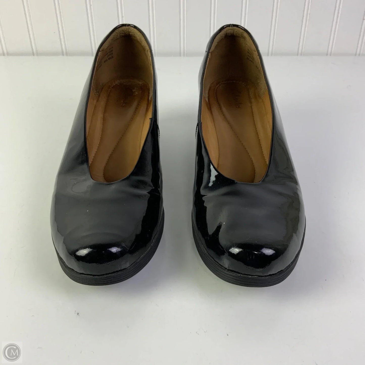 Shoes Heels Block By Clarks In Black, Size: 10
