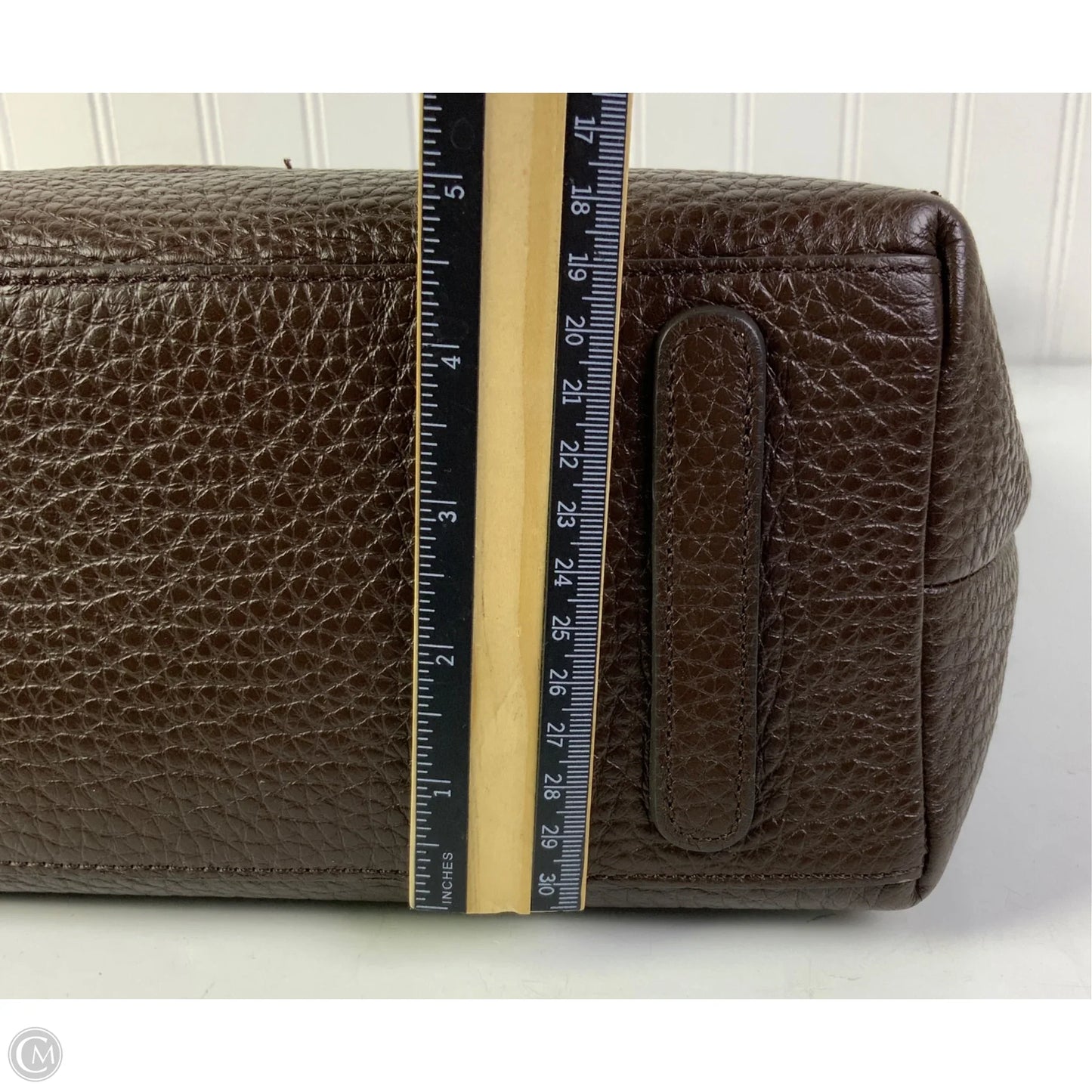 Handbag Leather By Brighton, Size: Large
