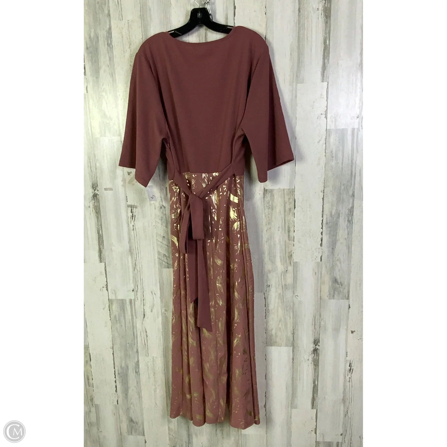 Dress Casual Maxi By Shein In Mauve, Size: 3x