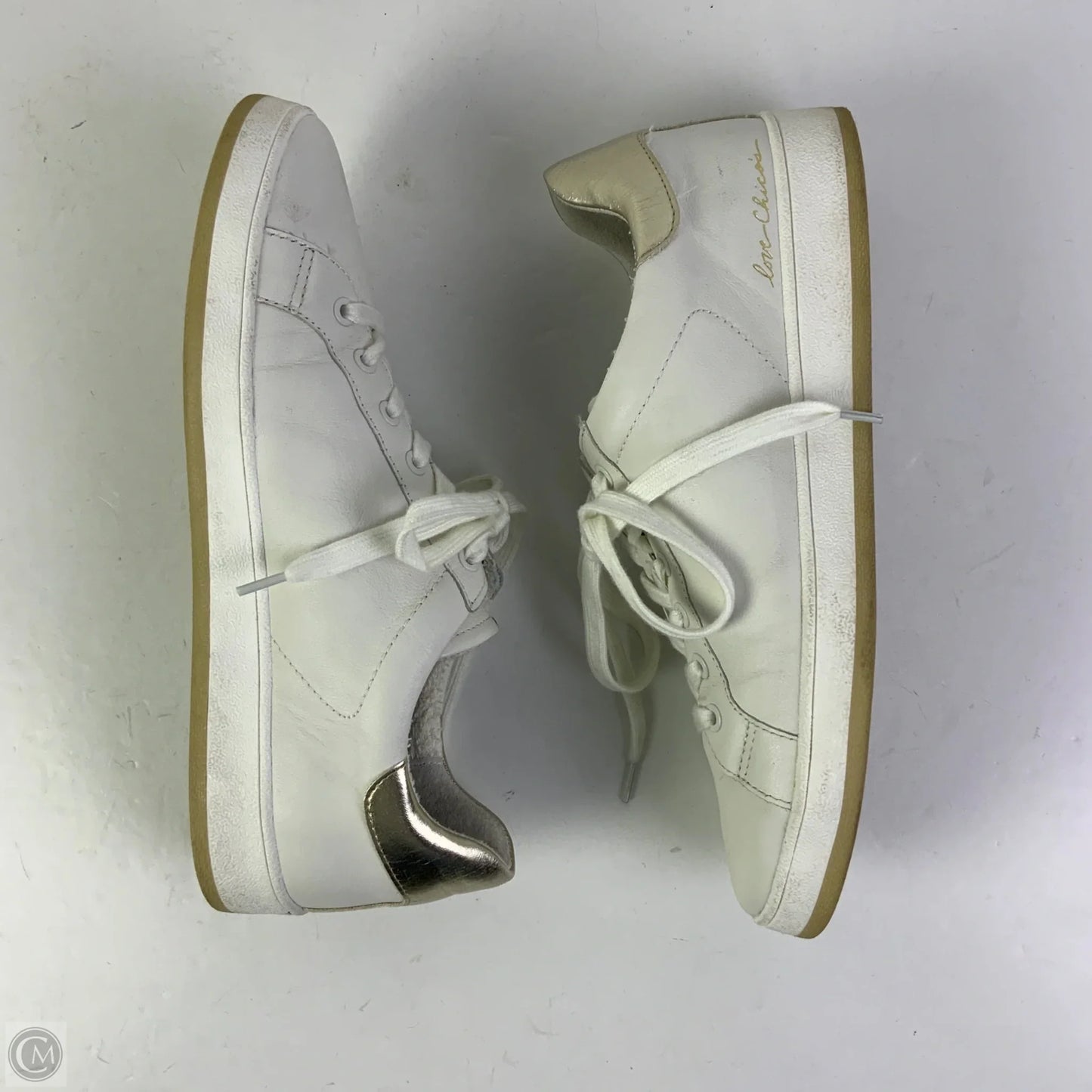 Shoes Sneakers By Chicos In White, Size: 9