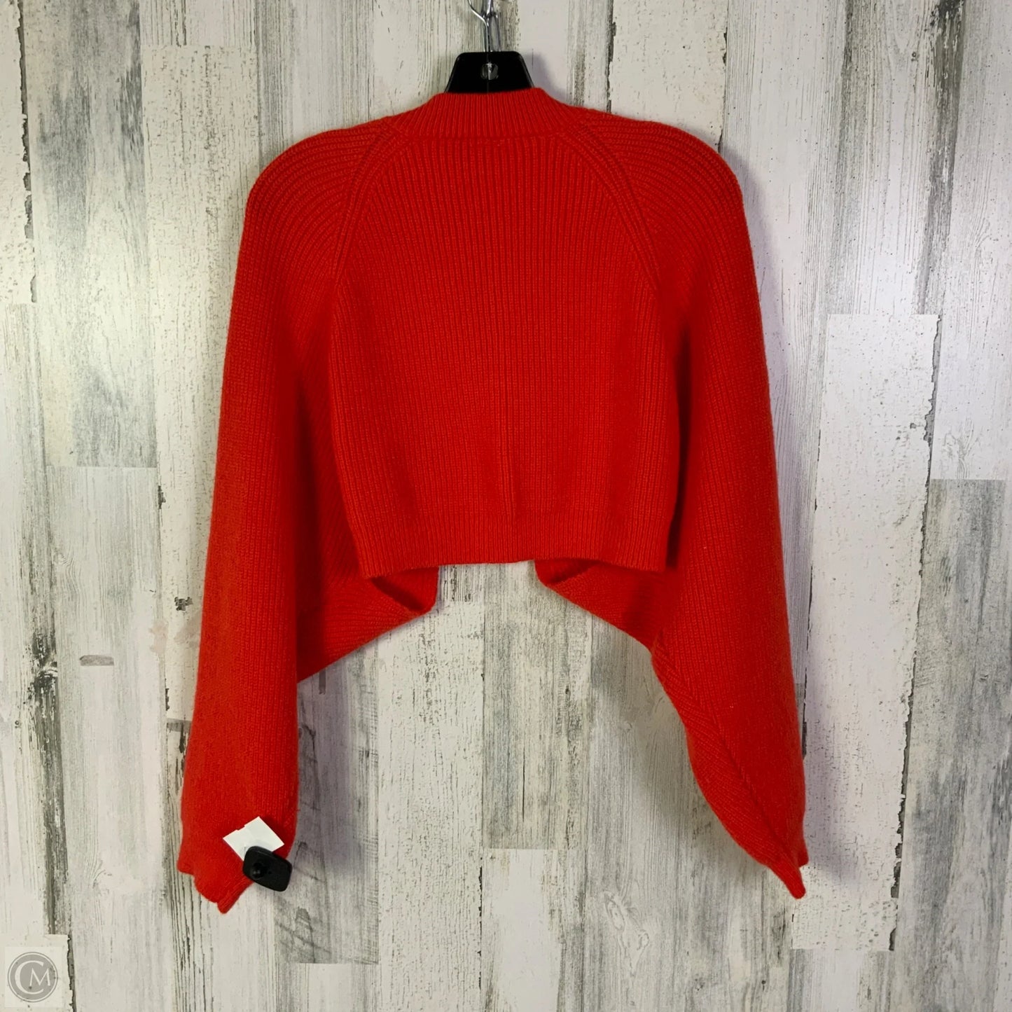 Sweater Cardigan By Pilcro In Orange, Size: Osfm