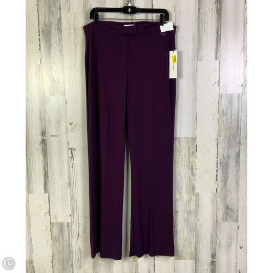 Pants Dress By Calvin Klein In Purple, Size: 8