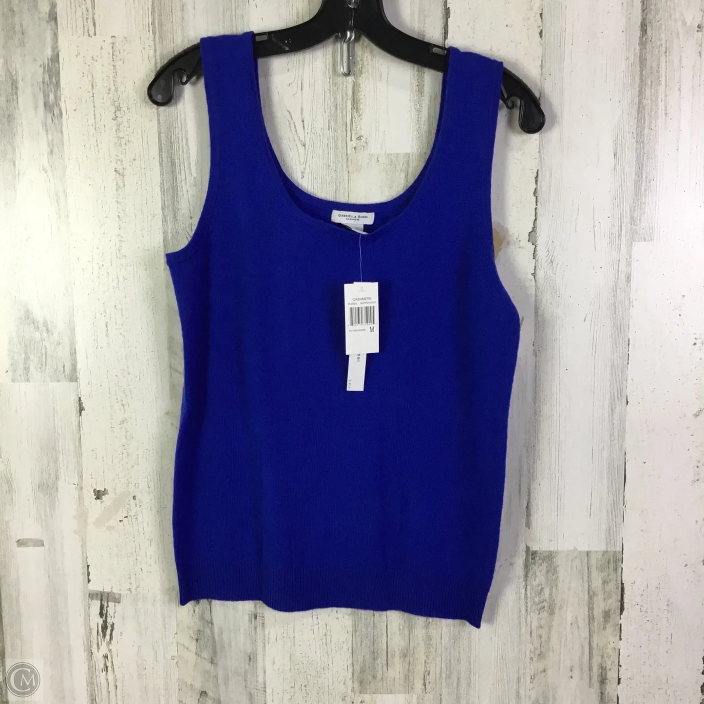 Sweater Cashmere By Clothes Mentor In Blue, Size: M