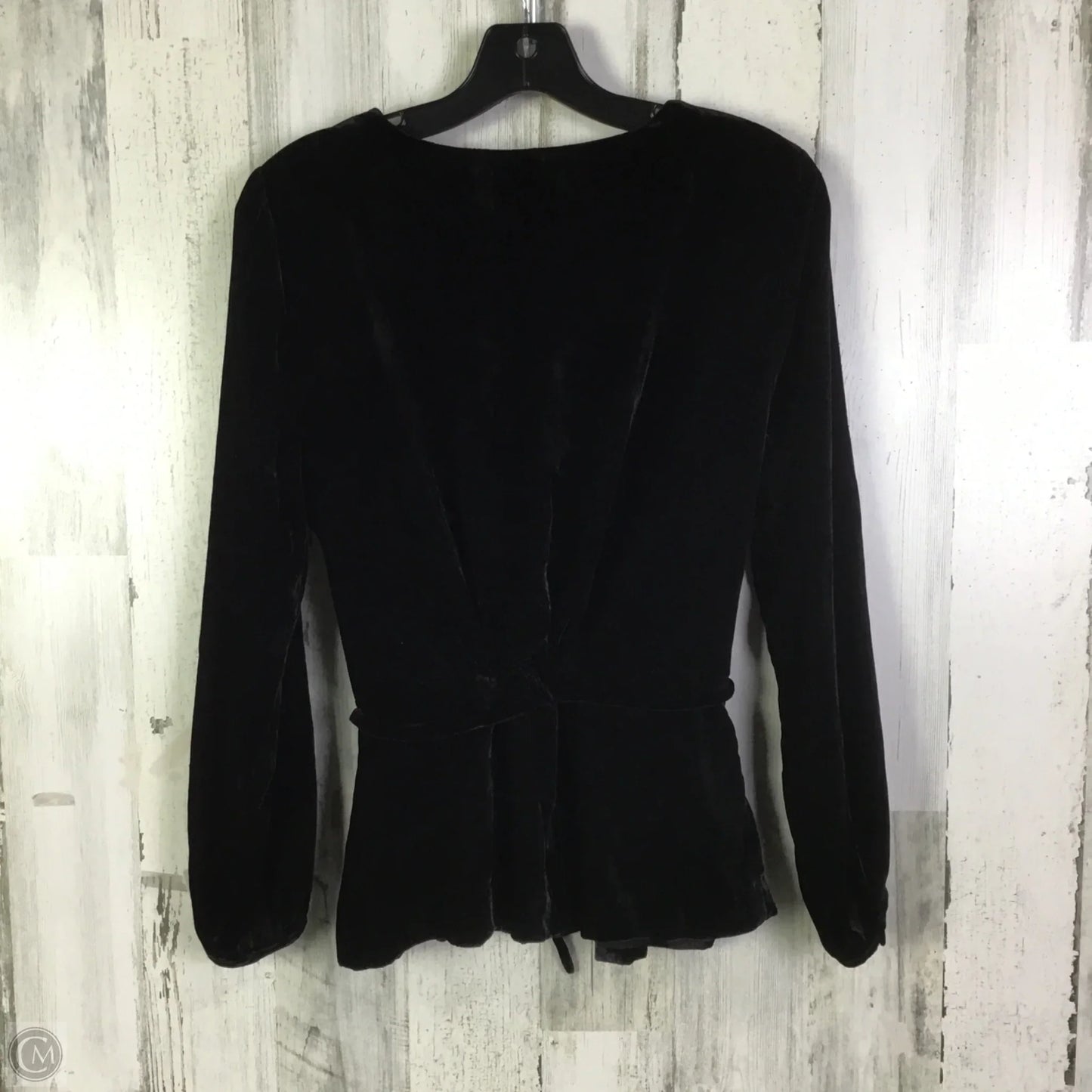 Top Long Sleeve By J. Crew In Black, Size: M